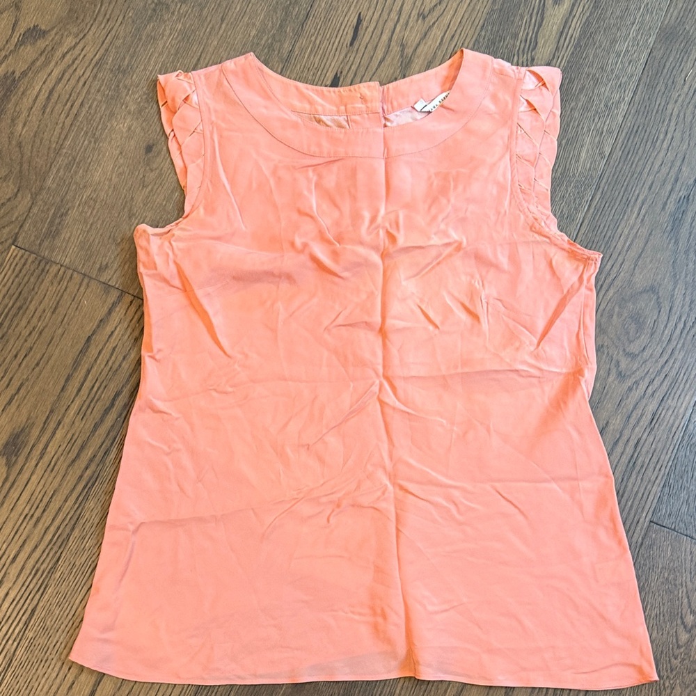 Banana Republic Peach Sleeveless Top